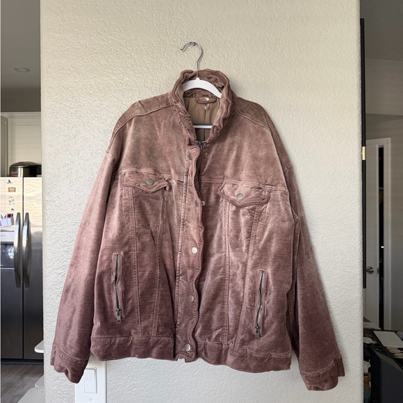 Free People Velvet Trucker Jacket - Picture 3 of 3